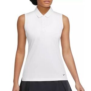 Nike Sleeveless Dri-Fit Collard Top